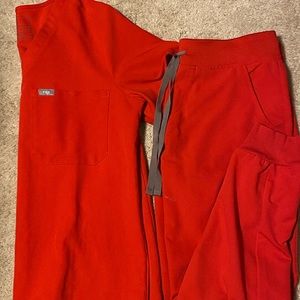 Figs Scrub set (Pop Red limited edition)